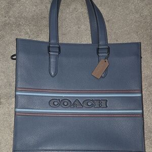 Coach Graham Structured Leather Tote